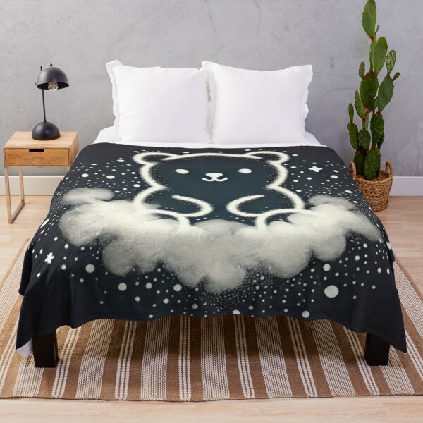 Item preview, Cute Space Bear Kawaii Cloud Glow designed and sold by BigBlueArt.