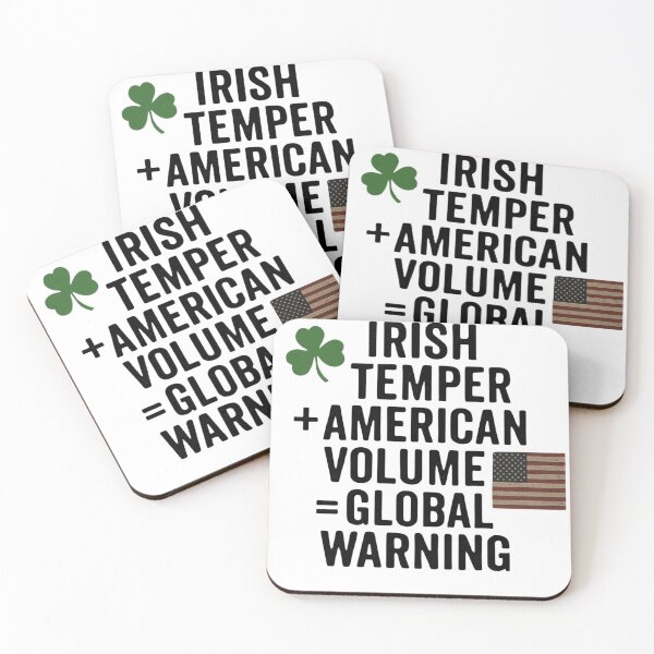 Item preview, Irish Temper + American Volume = Global Warning  designed and sold by MayoToManhattan.
