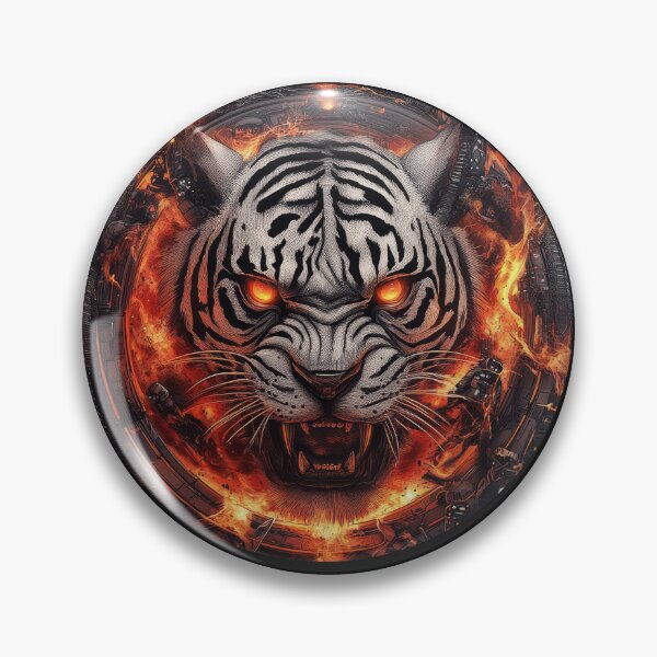 Item preview, Inferno Core White Tiger designed and sold by Daagath.