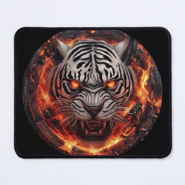 Item preview, Inferno Core White Tiger designed and sold by Daagath.