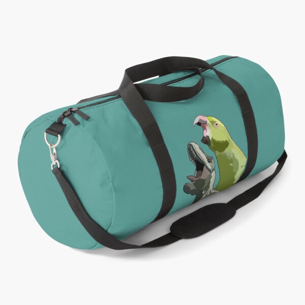 Item preview, Ringneck & Dino, Parakeet & Dinosaur designed and sold by April's Escape.