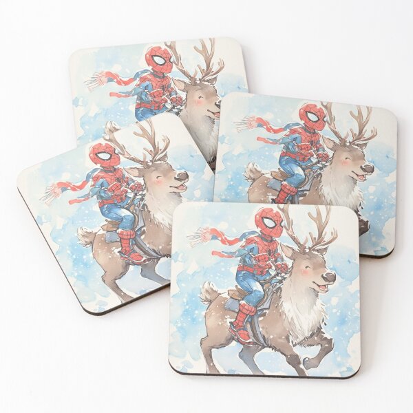 Item preview, BLIZZARD BLAMMO! Reindeer Rodeo & the Web-Slingin’ YEE-HAWpocalypse   designed and sold by Print Fiction.
