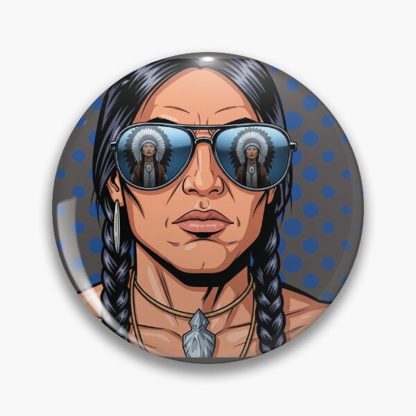 Item preview, Indigenous Man Pop Art designed and sold by WarPaintCulture.