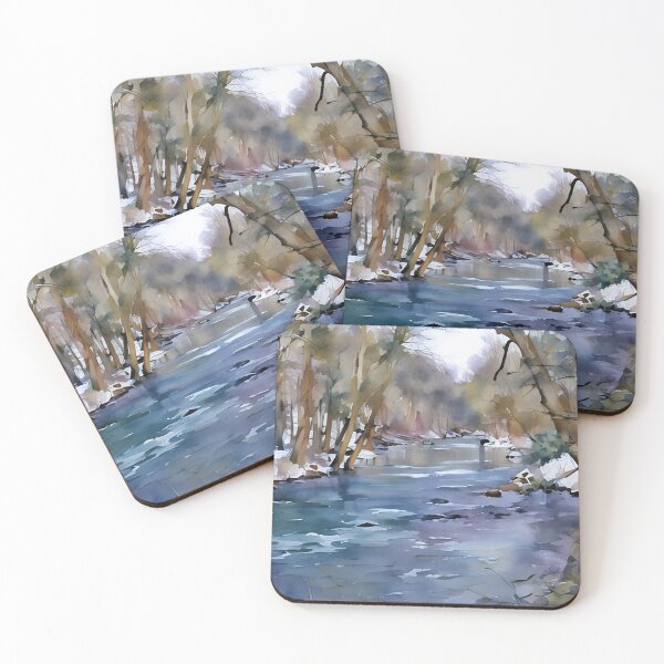 Item preview, Frigid River designed and sold by RCWatercolours.