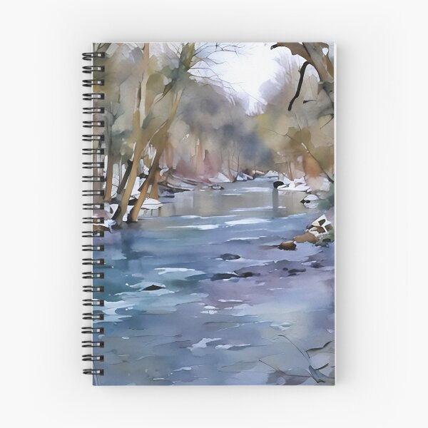 Item preview, Frigid River designed and sold by RCWatercolours.