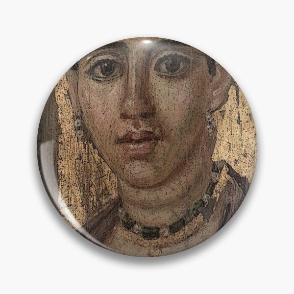 Item preview, Fayum portrait of a young egyptian lady. designed and sold by frederic Lecut.