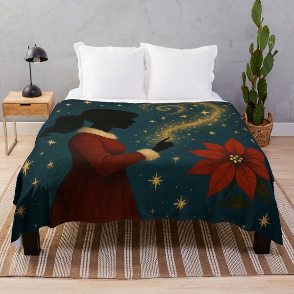 Item preview, Silhouette Christmas Magic – Enchanting Christmas star illustration designed and sold by MrsMimpi.