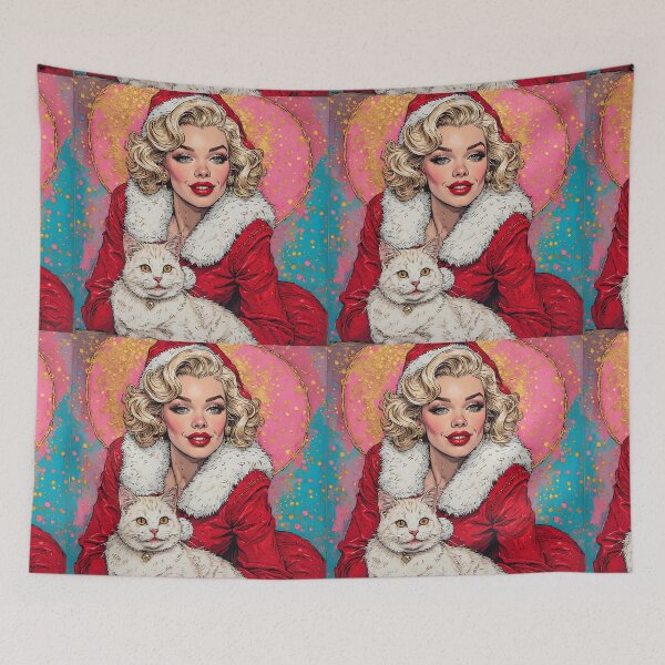 Item preview, Beautiful girl with a cat. designed and sold by Natalia-Vlad.