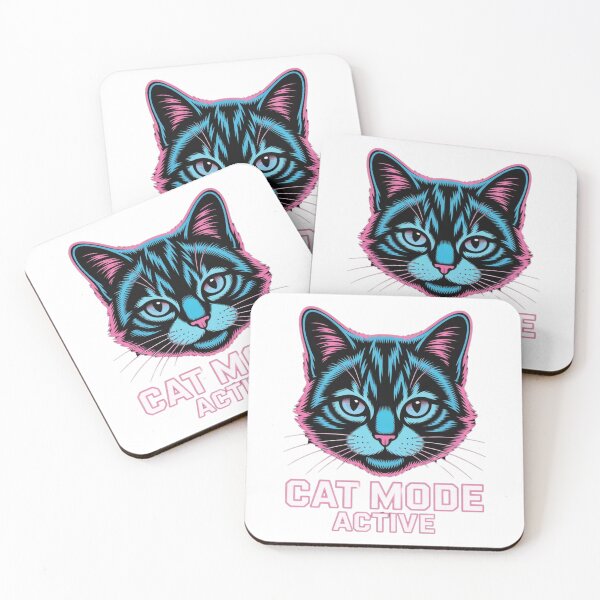 Item preview, Cat Mode Active – Gym Fitness Motivation designed and sold by SilverLook48.