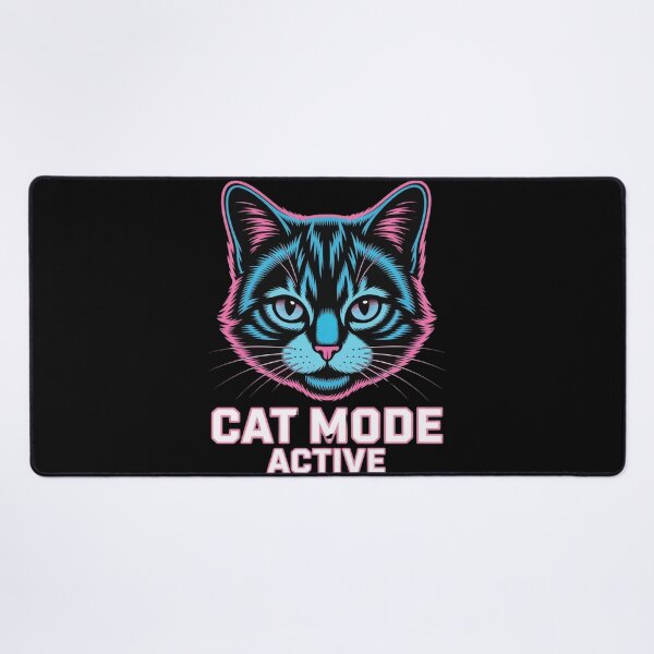 Item preview, Cat Mode Active – Gym Fitness Motivation designed and sold by SilverLook48.