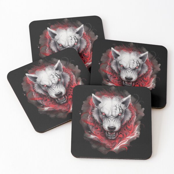 Item preview, Blood Howl White Wolf Rage designed and sold by Daagath.