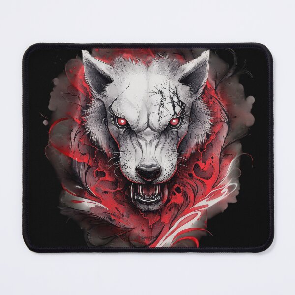 Item preview, Blood Howl White Wolf Rage designed and sold by Daagath.
