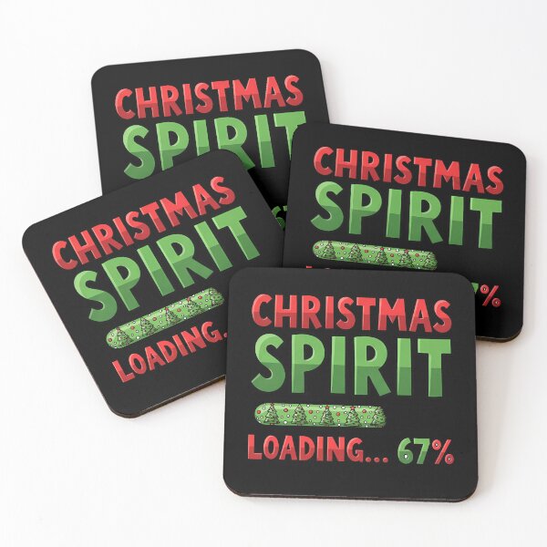 Item preview, Christmas Spirit Loading... 67% designed and sold by HoodsyInk.