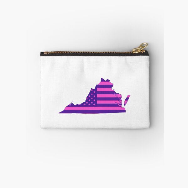 Item preview, Virginia Pop Pink State Flag – Modern Fun Colors designed and sold by Paper Drip.