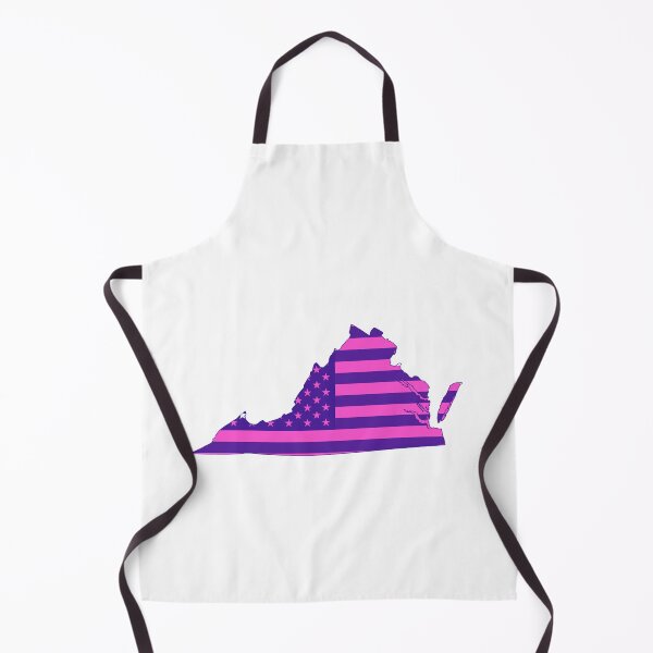 Item preview, Virginia Pop Pink State Flag – Modern Fun Colors designed and sold by Paper Drip.