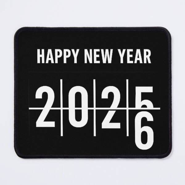 Item preview, Minimalist Flip Calendar Happy New Year 2026 T-Shirt Design designed and sold by FUIRY .
