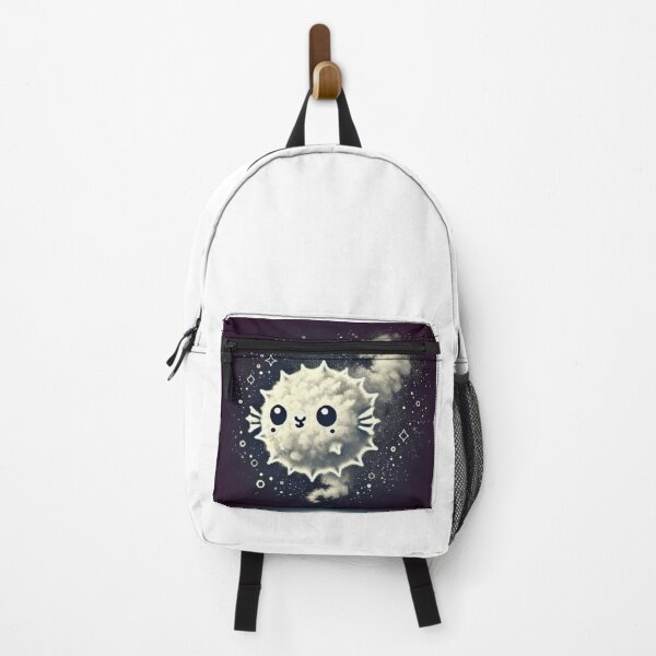 Item preview, Cute Space Pufferfish Kawaii Stardust Cloud designed and sold by BigBlueArt.