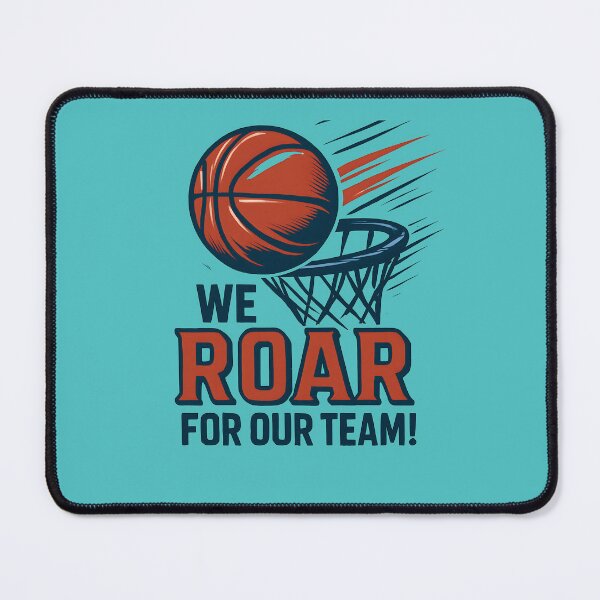 Item preview, Dynamic Basketball Fan Cheer Art designed and sold by InkWeaveShop.