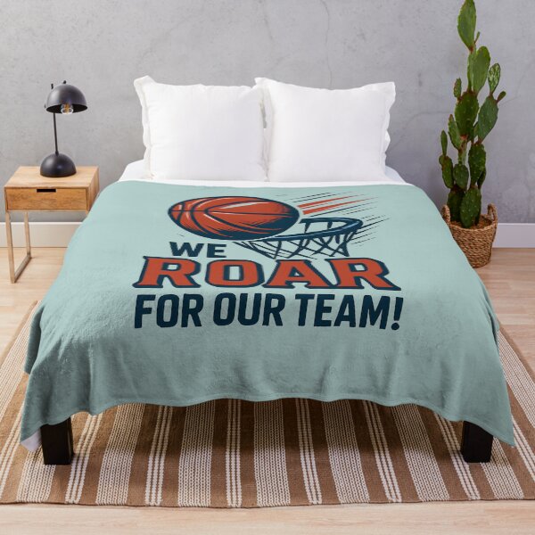 Item preview, Dynamic Basketball Fan Cheer Art designed and sold by InkWeaveShop.