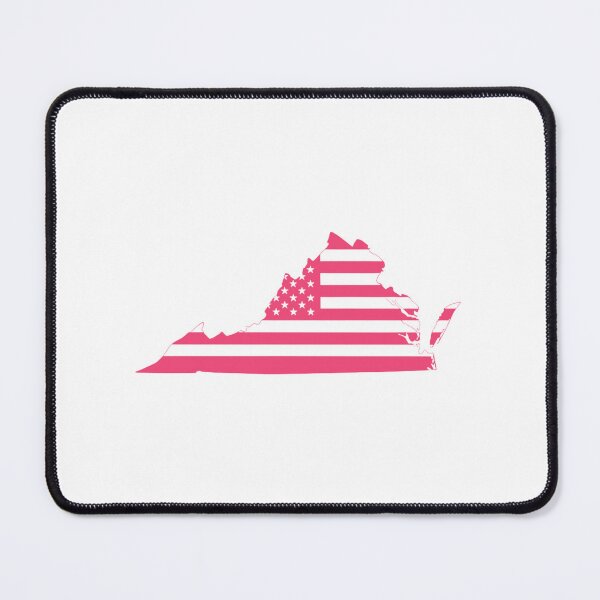 Item preview, Virginia USA Flag Silhouette – Stars and Stripes State Outline designed and sold by Paper Drip.
