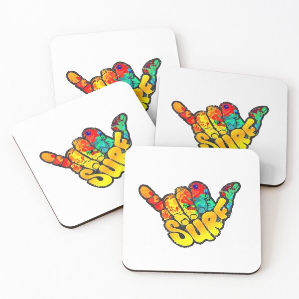 Item preview, Shaka mano colgar suelto símbolo de surf designed and sold by headpossum.