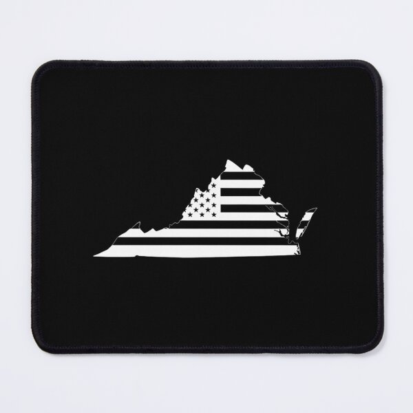 Item preview, Virginia USA Flag Silhouette – Stars and Stripes State Outline designed and sold by Paper Drip.