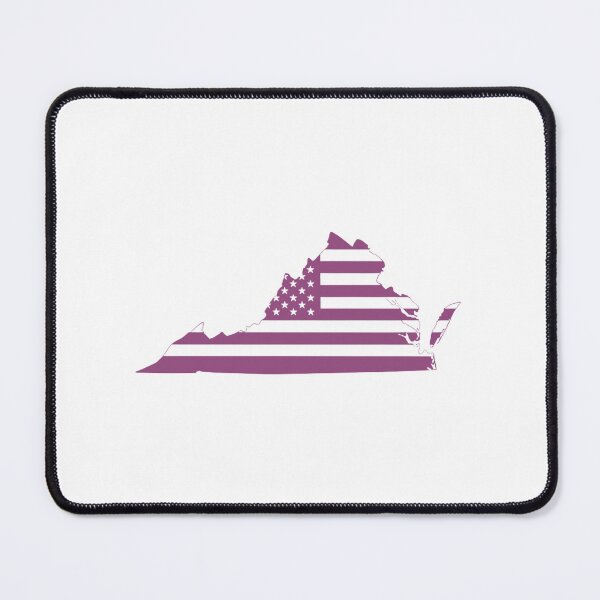 Item preview, Virginia USA Flag Silhouette – Stars and Stripes State Outline designed and sold by Paper Drip.