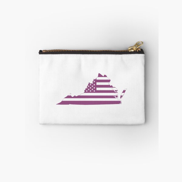 Item preview, Virginia USA Flag Silhouette – Stars and Stripes State Outline designed and sold by Paper Drip.