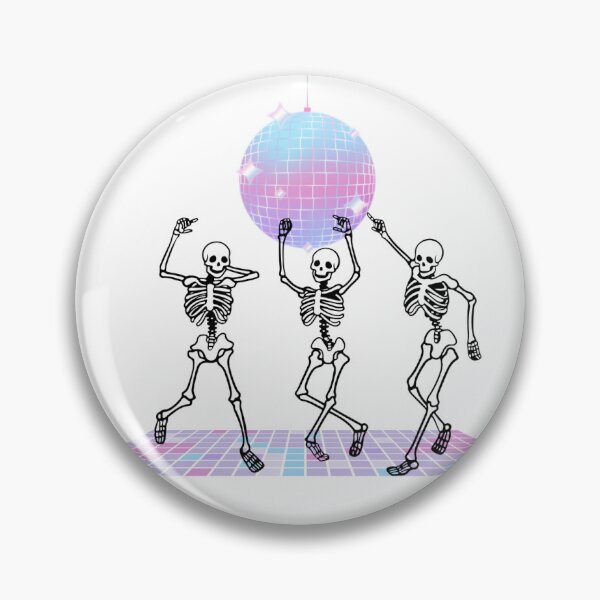 Item preview, skelly disco designed and sold by Pastel Agate Co.
