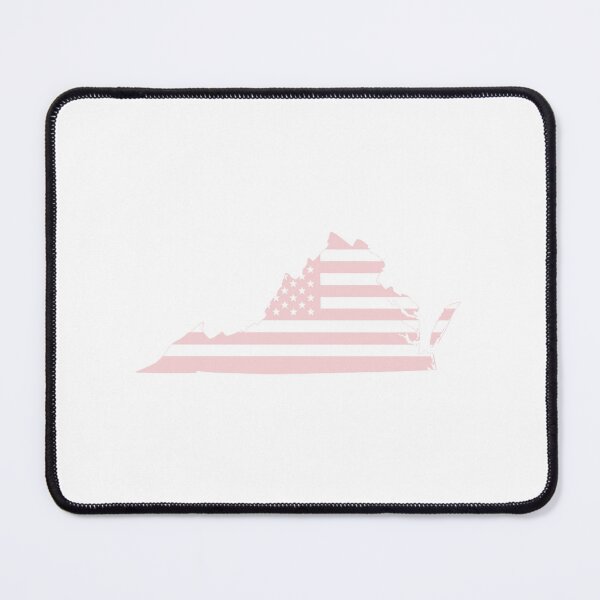Item preview, Virginia USA Flag Silhouette – Stars and Stripes State Outline designed and sold by Paper Drip.