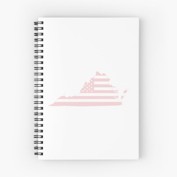 Item preview, Virginia USA Flag Silhouette – Stars and Stripes State Outline designed and sold by Paper Drip.