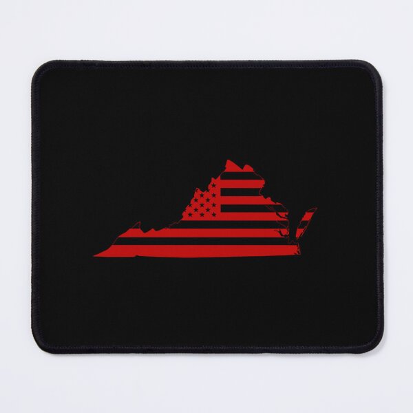 Item preview, Virginia USA Flag Silhouette – Stars and Stripes State Outline designed and sold by Paper Drip.