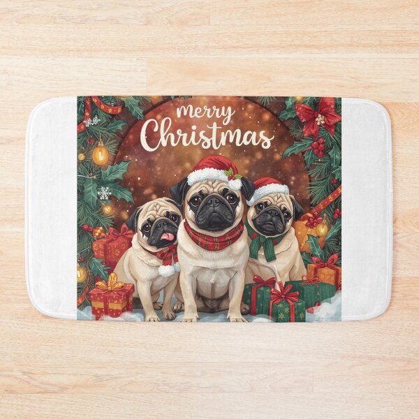 Item preview, It's Christmas for Pug Christmas  designed and sold by Petsthetic.