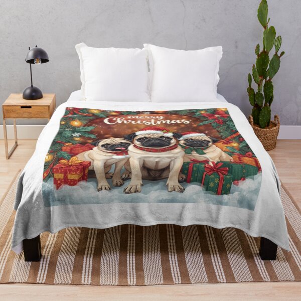 Item preview, It's Christmas for Pug Christmas designed and sold by Petsthetic.