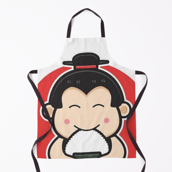 Item preview, Chibi Sumo Wrestler: Happy Onigiri designed and sold by ArtByRahim.