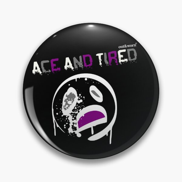 Item preview, Ace And Tired - Asexual Design designed and sold by outandworn.