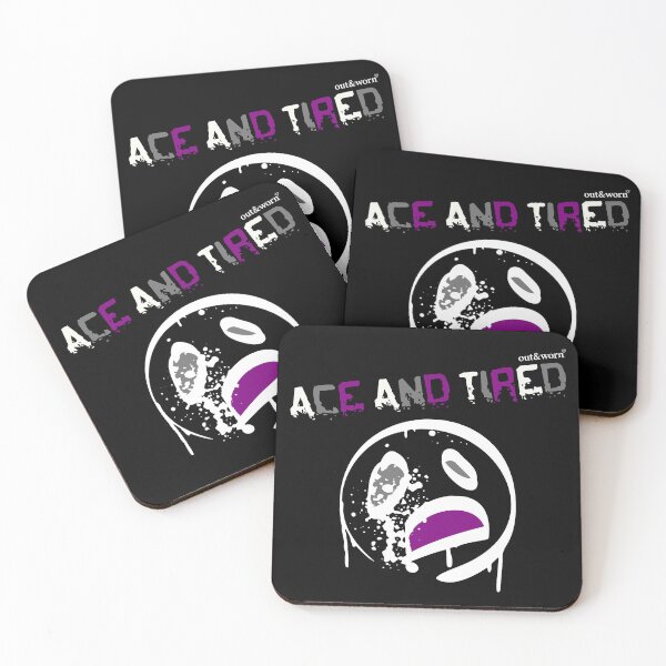 Item preview, Ace And Tired - Asexual Design designed and sold by outandworn.