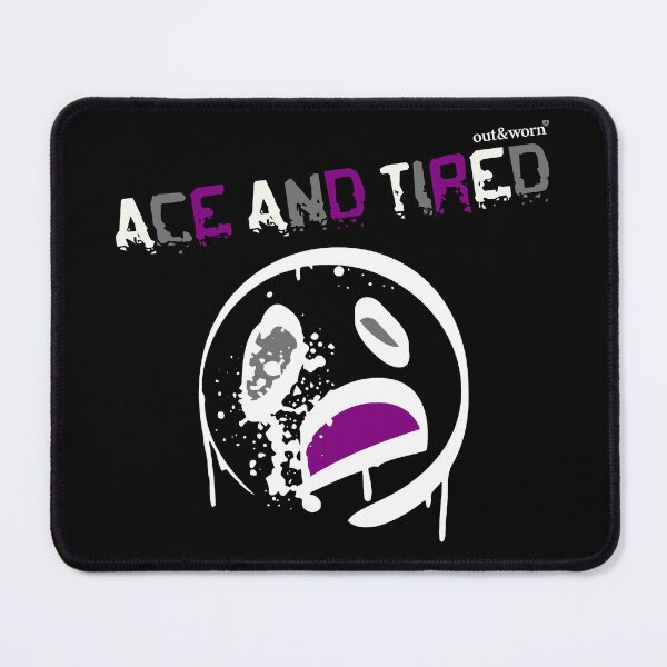 Item preview, Ace And Tired - Asexual Design designed and sold by outandworn.