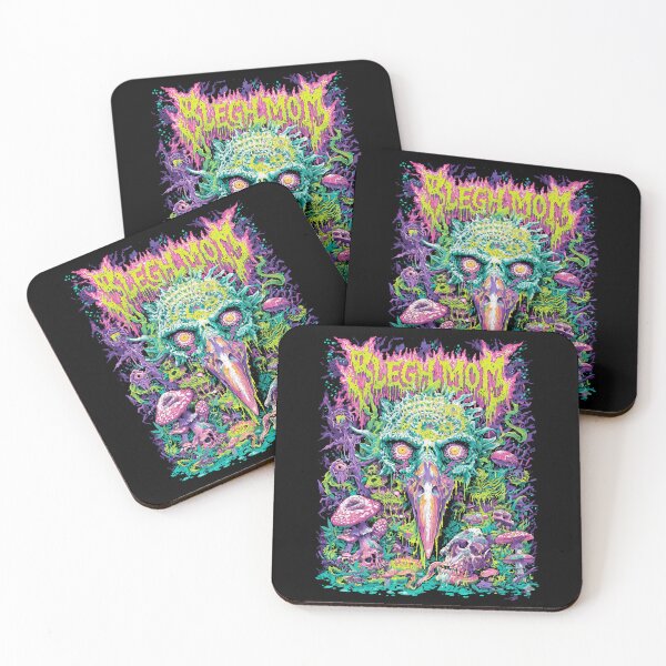 Item preview, Bhlegh Mom – Psychedelic Bird Skull Horror with Mushrooms and Slime designed and sold by CRYPTIKOS STUDIOS.
