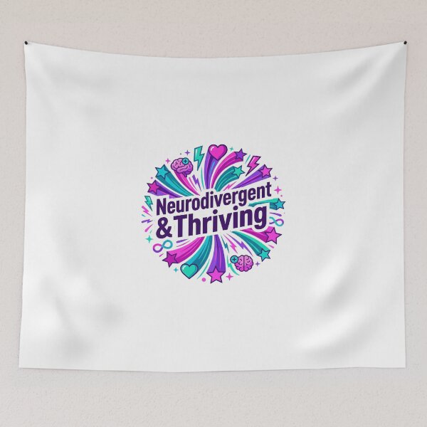 Item preview, Neurodivergent And Thriving designed and sold by Quillway.