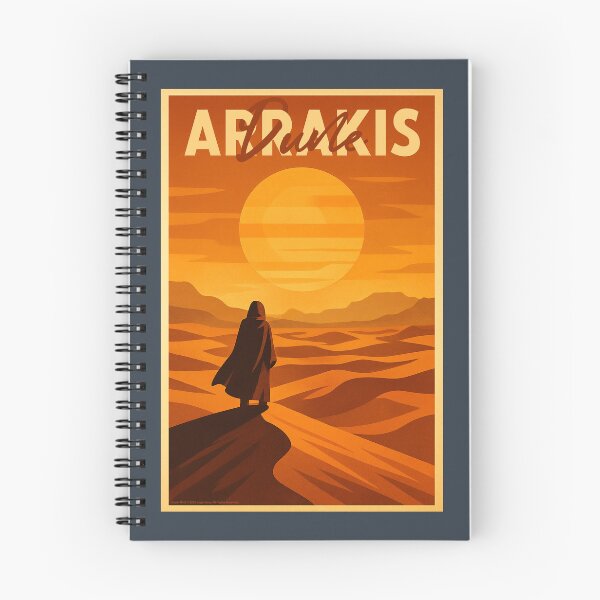 Item preview, Dune Arrakis the Desert Planet designed and sold by wolfkin-design.