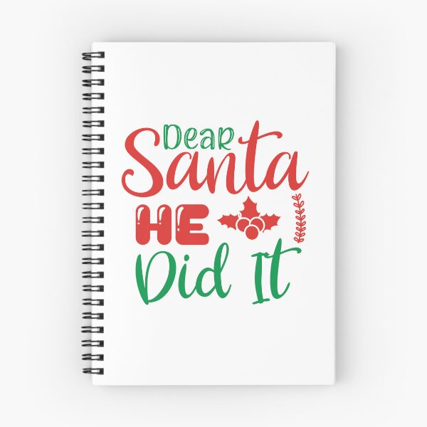Item preview, Dear Santa He Did It - Funny Matching Family Naughty List Slogan designed and sold by FuzionRaptor.