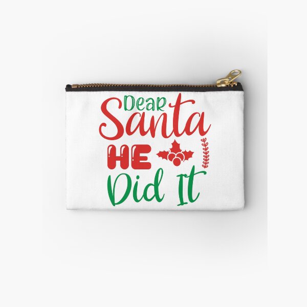 Item preview, Dear Santa He Did It - Funny Matching Family Naughty List Slogan designed and sold by FuzionRaptor.