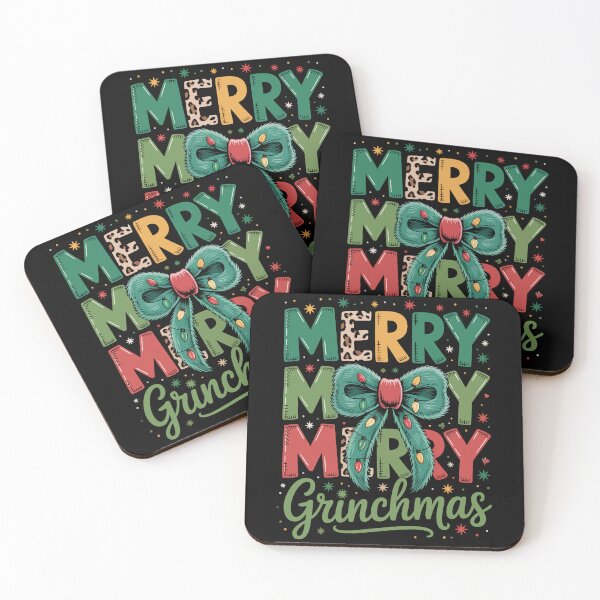 Item preview, Merry Merry Merry Grinchmas 5 designed and sold by HoodsyInk.