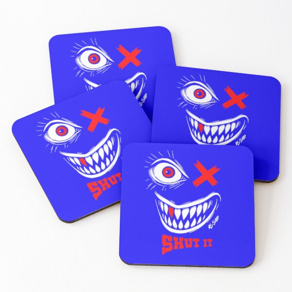 Item preview, Shut It – Crazy Evil Smile Design designed and sold by MS-Shop4you.