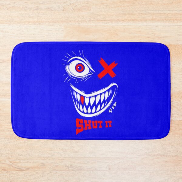 Item preview, Shut It – Crazy Evil Smile Design designed and sold by MS-Shop4you.