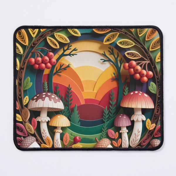 Item preview, Sunset in the forest thicket,quilling. designed and sold by elegantpaterns.