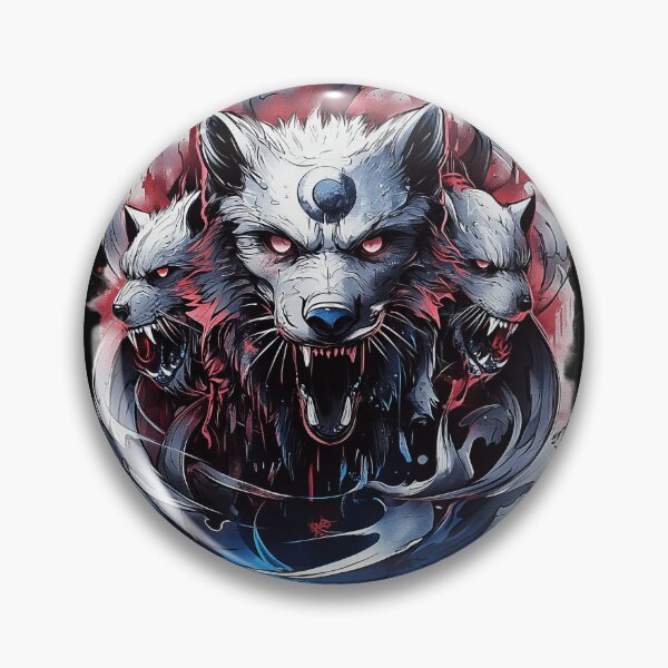 Item preview, Lunar Marked Cerberus Wolf designed and sold by Daagath.