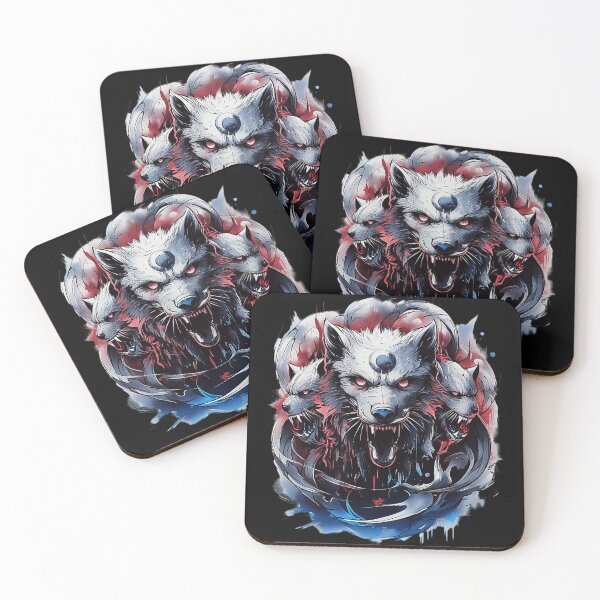 Item preview, Lunar Marked Cerberus Wolf designed and sold by Daagath.