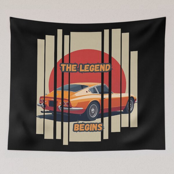 Item preview, Toyot 2000GT, 1967 Japan’s first supercar with clean elegant lines text The Legend Begins 8 designed and sold by Neon G.